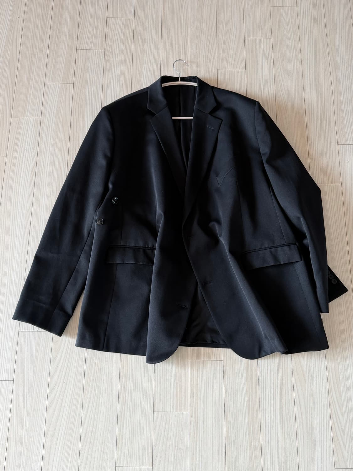 마틴로즈 트위스트 랩 블레이저 오버사이즈 자켓(46) 상품이미지3