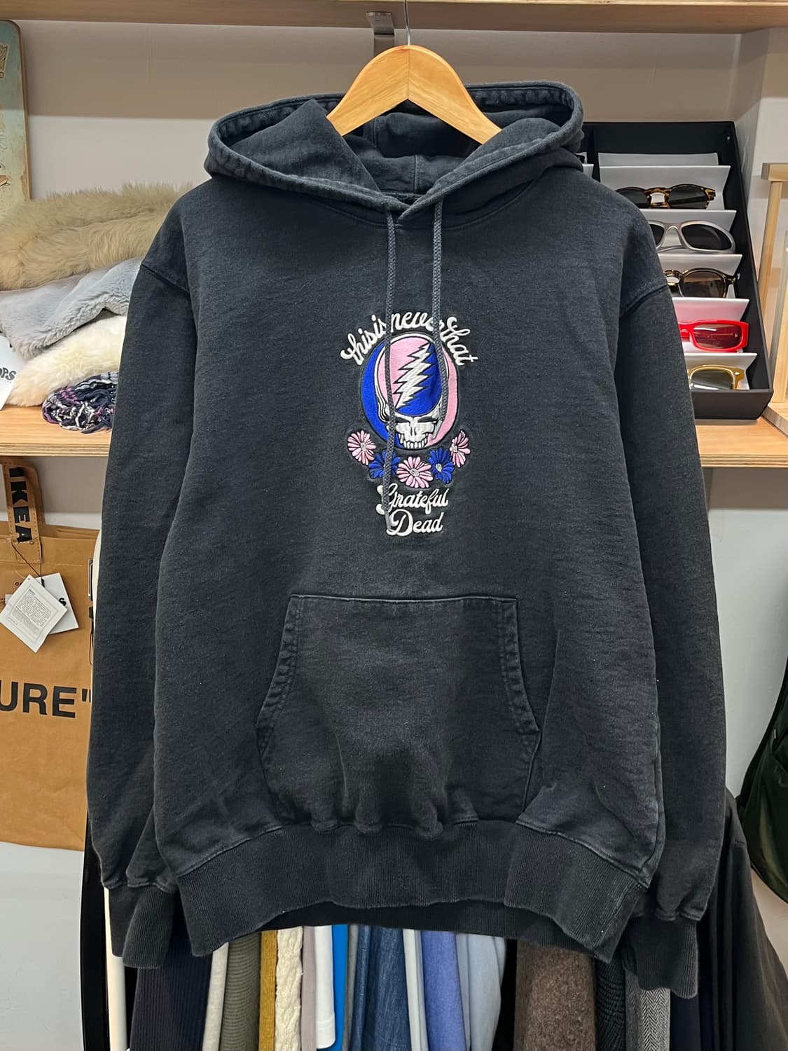 [100~105] 디네댓 X 그레이트풀데드 후드티 L  상품이미지1