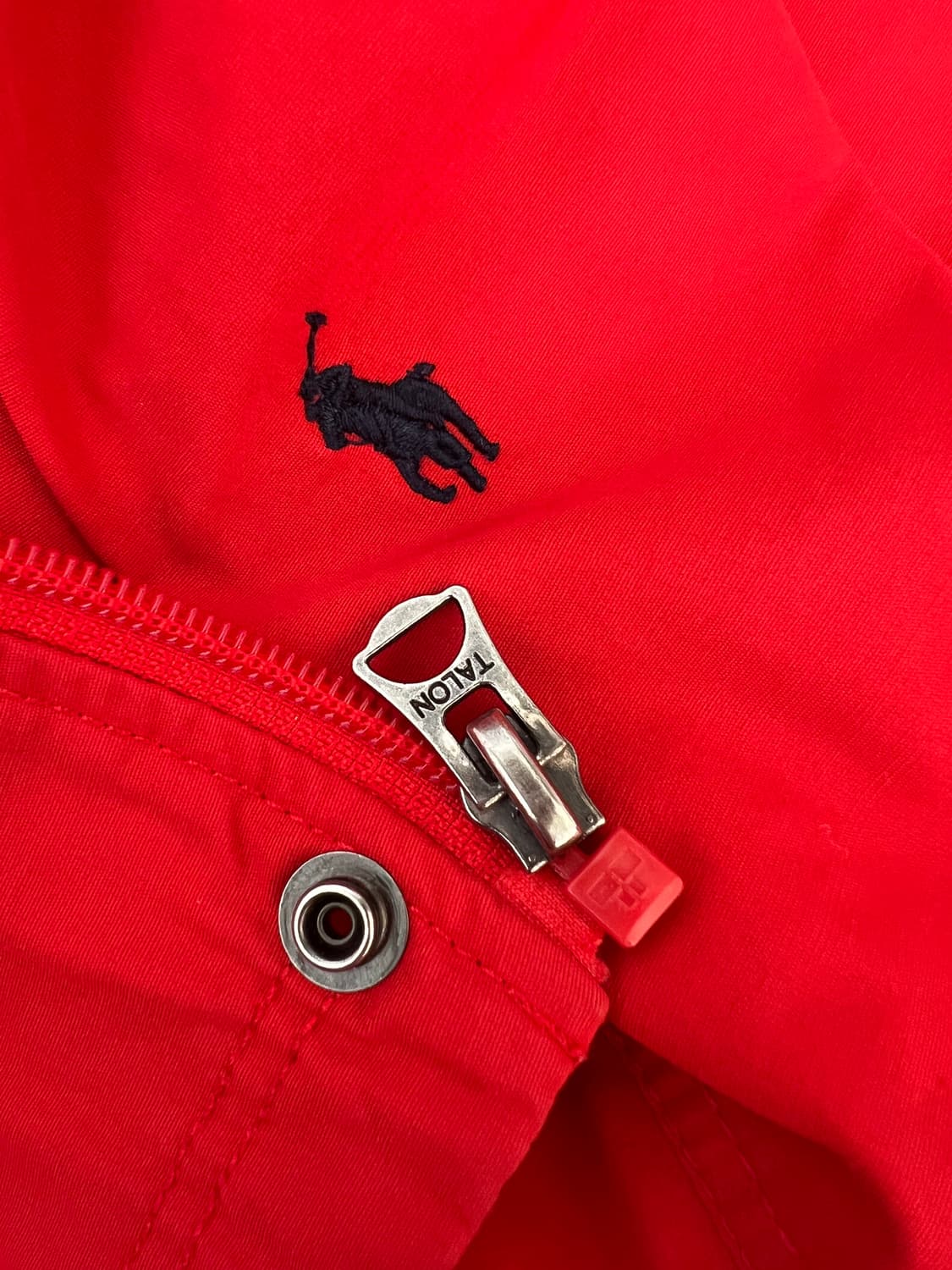 폴로랄프로렌 키즈 레드 후드집업점퍼 바람막이점퍼 상품이미지6