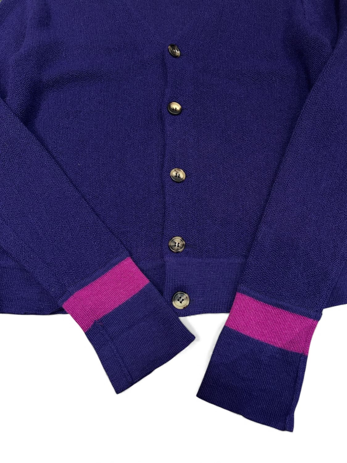 Paul Smith London Purple Knit Cardigan 상품이미지3