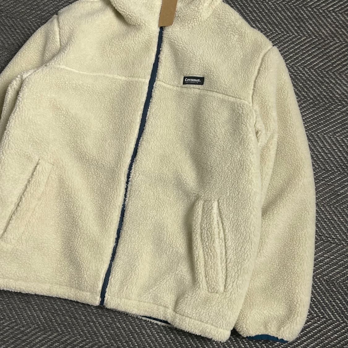 커버낫 리버시블 후드 플리스 자켓o 4879 상품이미지3