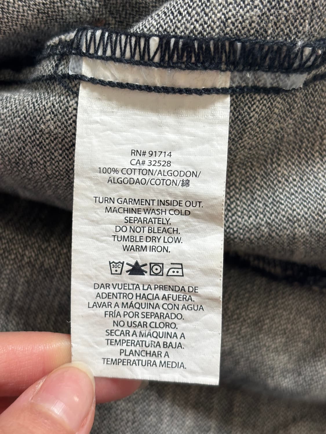 A/X Armani Exchange 아르마니 흑청 데님 자켓  상품이미지10