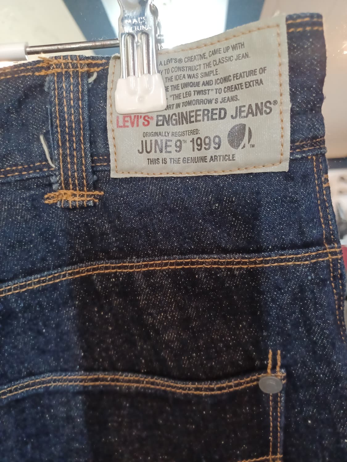 리바이스 엔지니어드진 반바지 34 상품이미지3