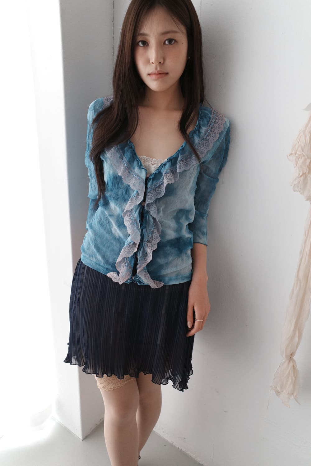 frill lace cardigun 상품이미지1