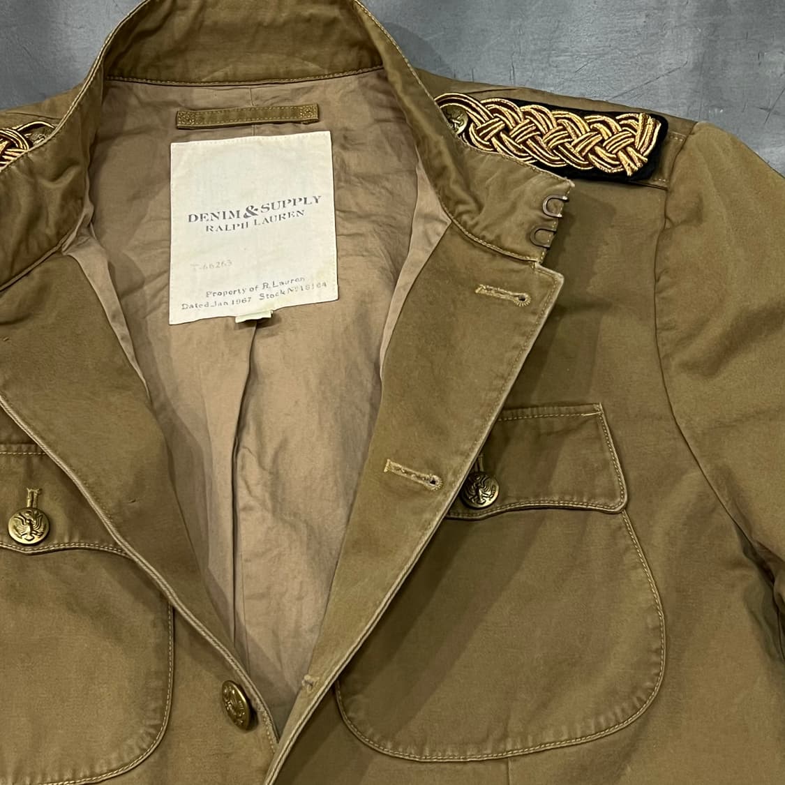  데님앤서플라이 금장 워크 자켓 y15856 상품이미지6