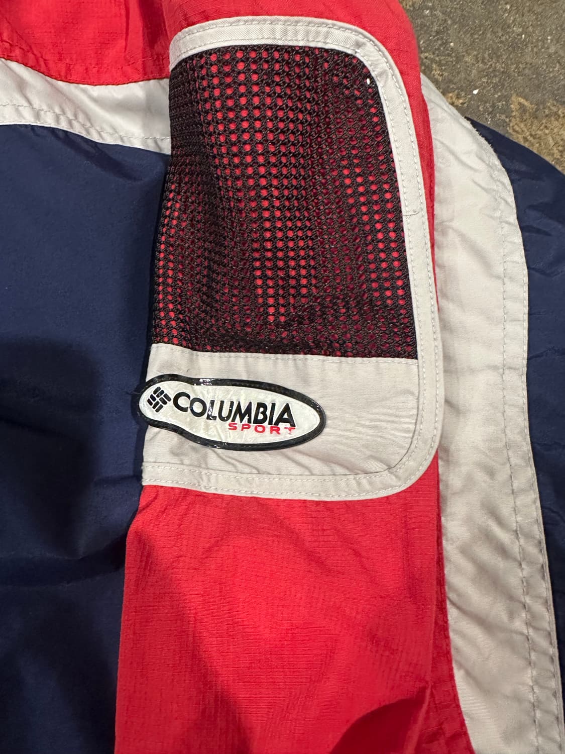 빈티지 90s 컬럼비아 올드스쿨 바람막이 상품이미지3