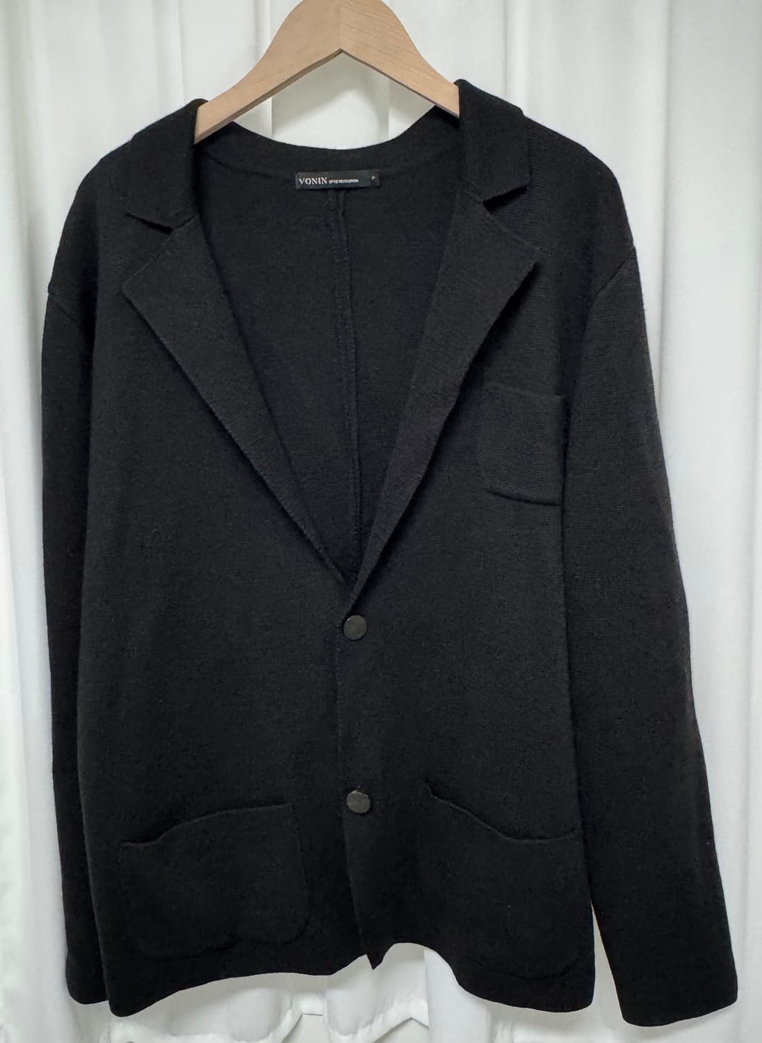 VONIN 보닌 블랙 가디건 상품이미지5