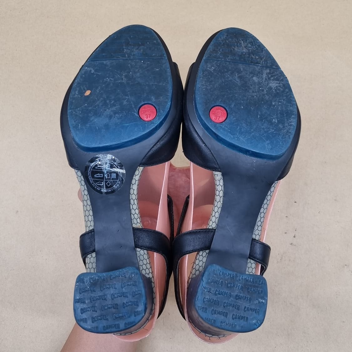 캠퍼 여성 샌들240 굽8 상품이미지3