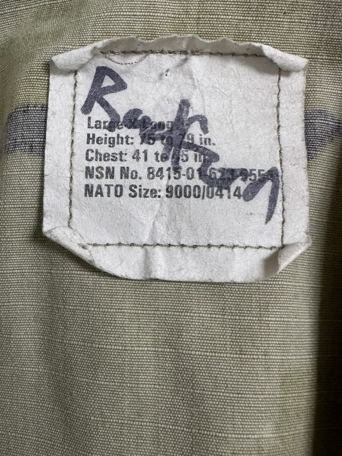 미군 OCP 멀티캠 전투복 상의 (L/XL) (XL) 상품이미지6