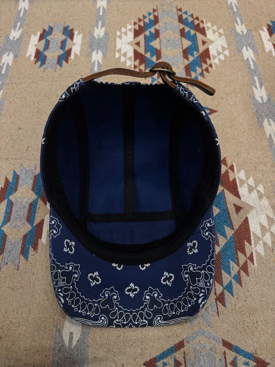 [OS] 슈프림 반다나 캠프캡 네이비 - 21SS 상품이미지6