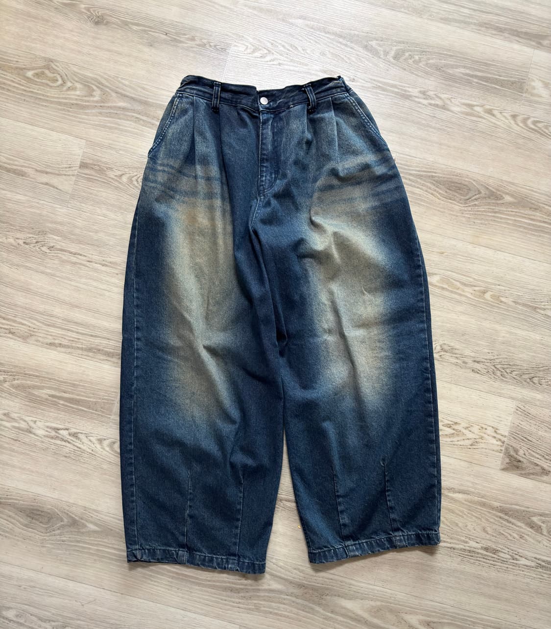 farmer’s market 샌드 브러쉬 데님 팬츠 상품이미지1