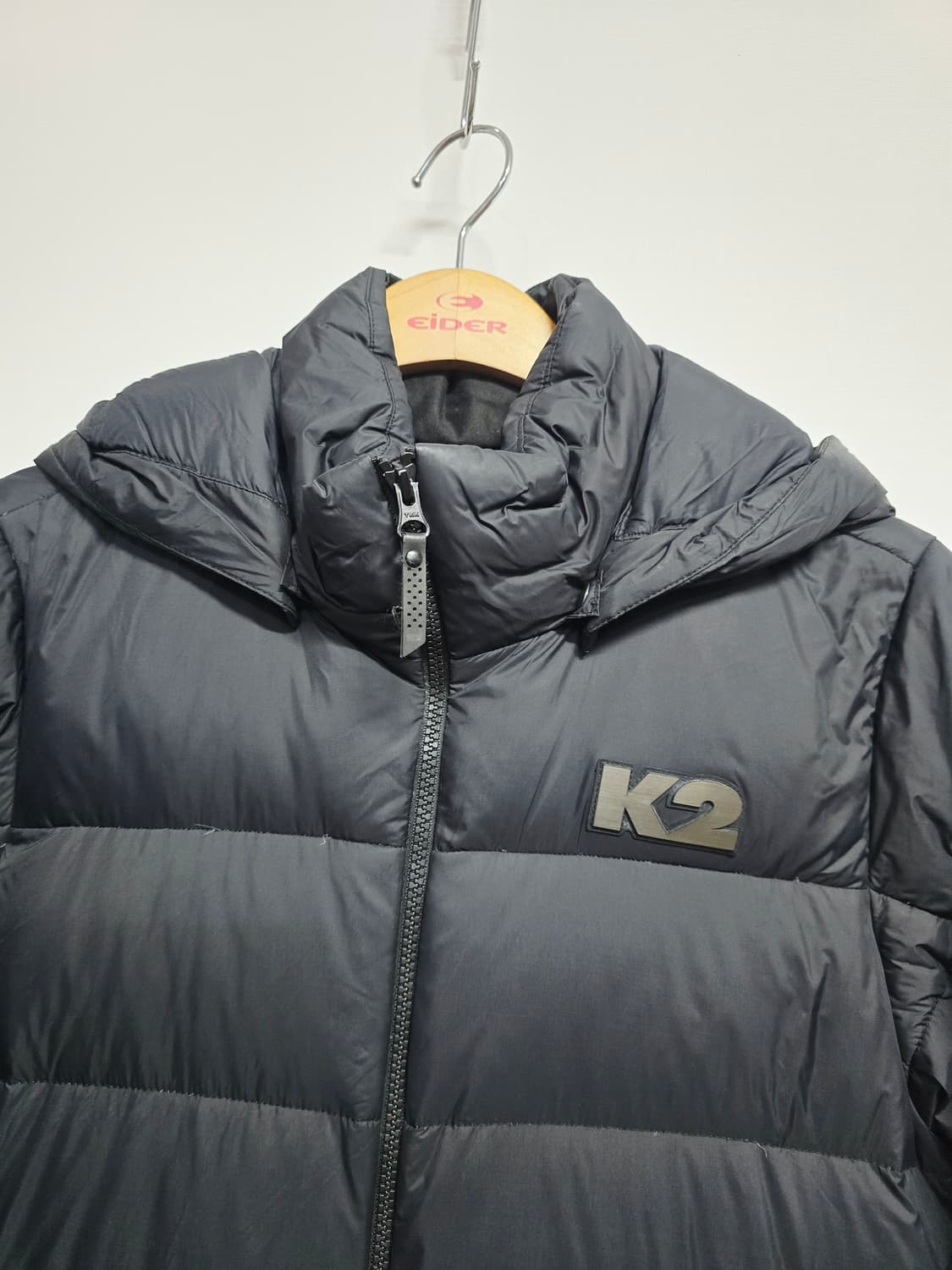 K2 롱 패딩 블랙 여성용 상품이미지2