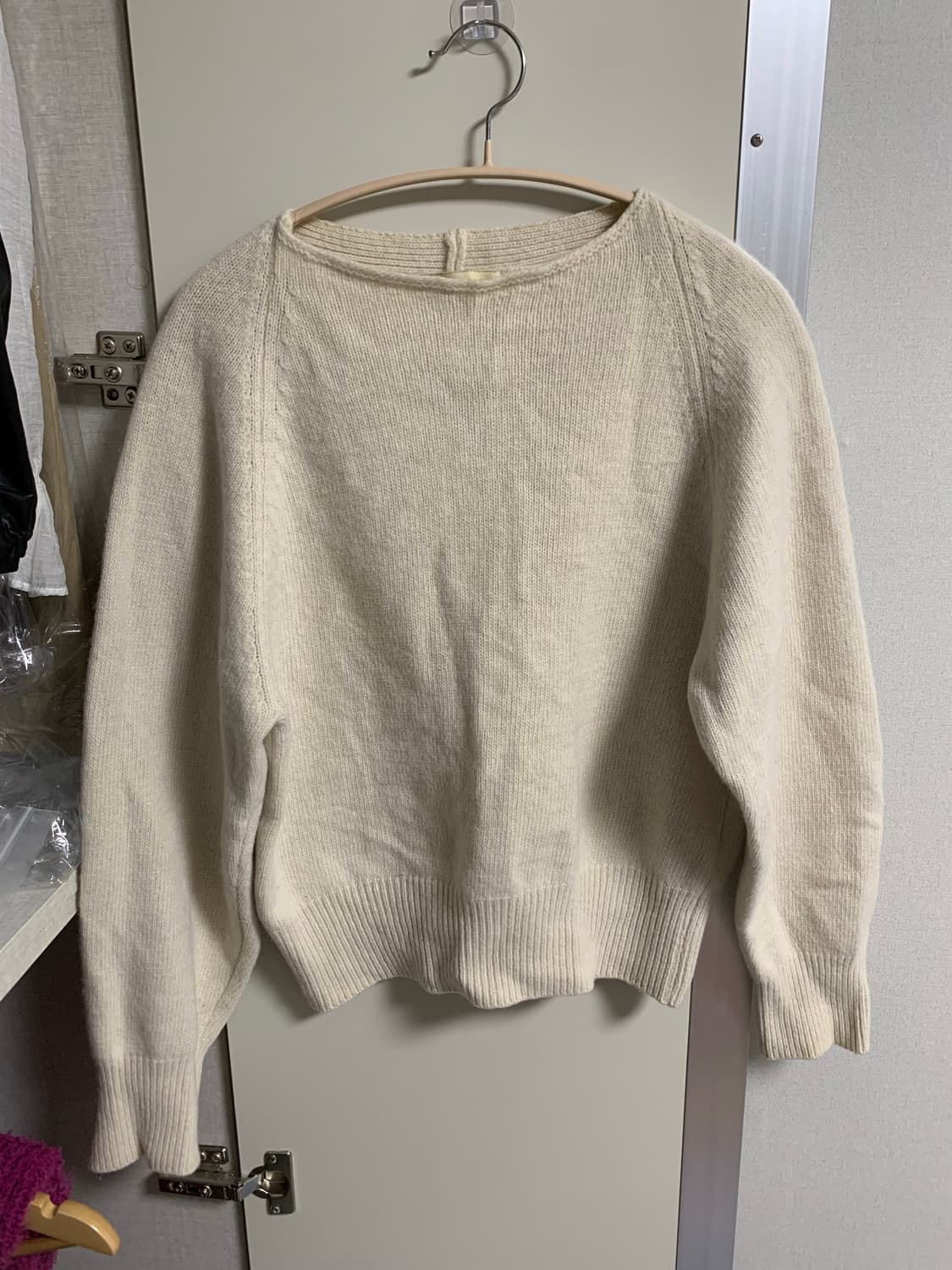 더버터크림 슬로코 캐시미어 니트 솔티드 상품이미지4