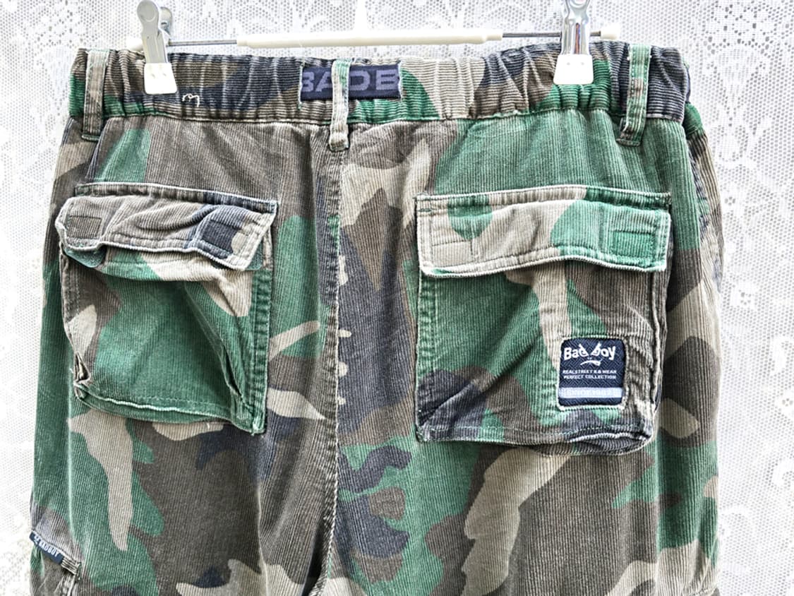 00s 배드보이 카모 코듀로이 조거 팬츠 상품이미지7