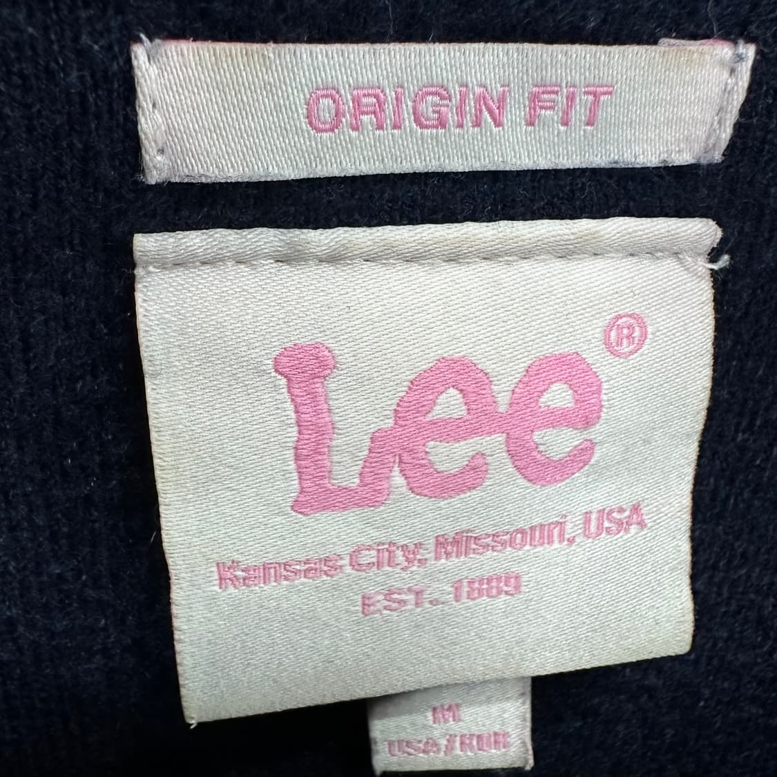 95 Lee 리 여자 숏 니트 가디건 상품이미지3