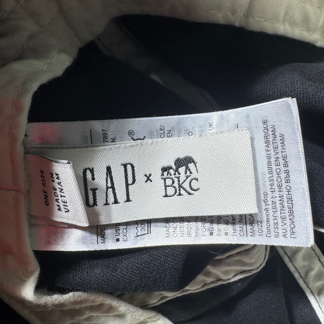 GAPXBKC 버킷햇 블랙 ( OS/OLD-7796 ) 상품이미지7
