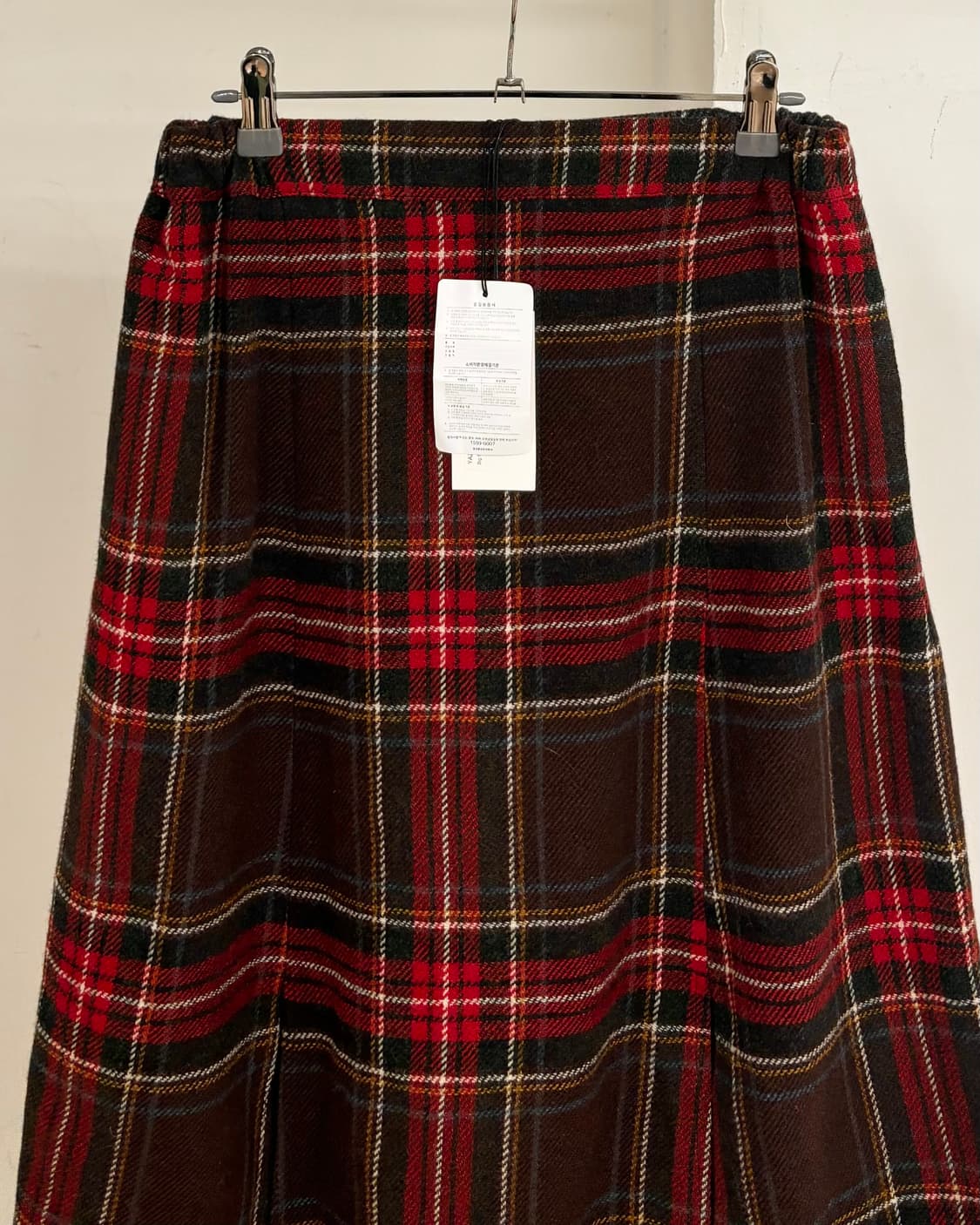 사이블 사렐 타탄 체크 퀄트 스커트 상품이미지2