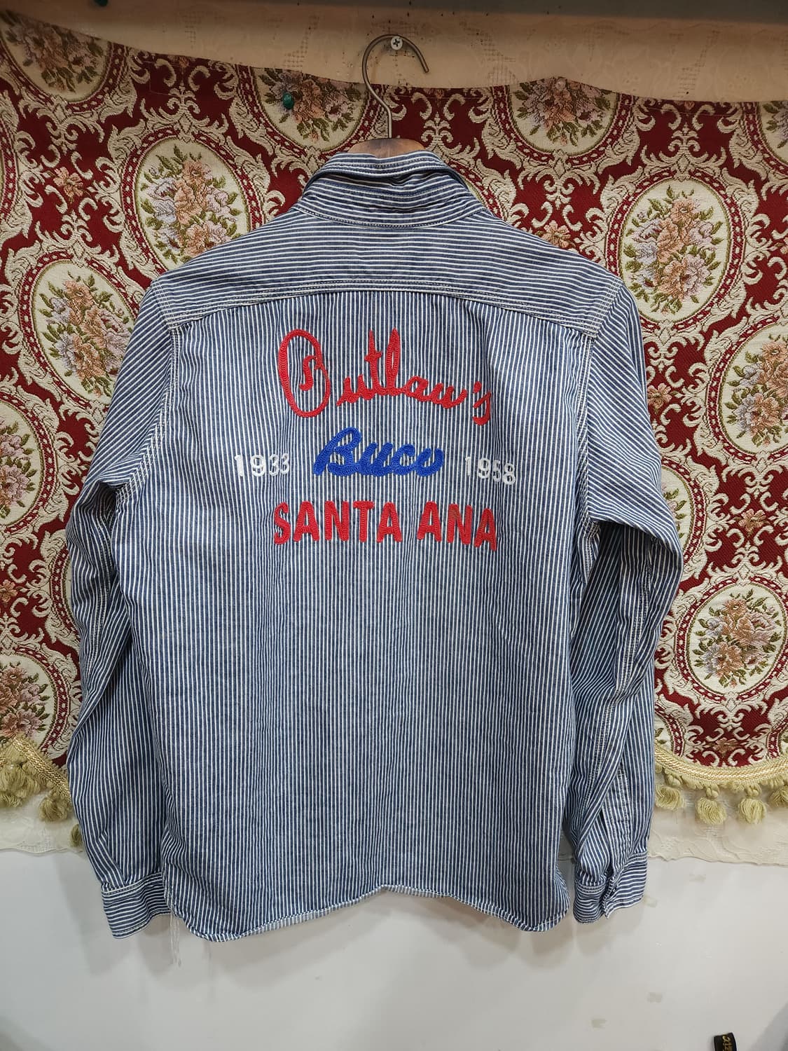 리얼맥코이 buco 체인스티치자수 히코리 데님 워크셔츠

 상품이미지9