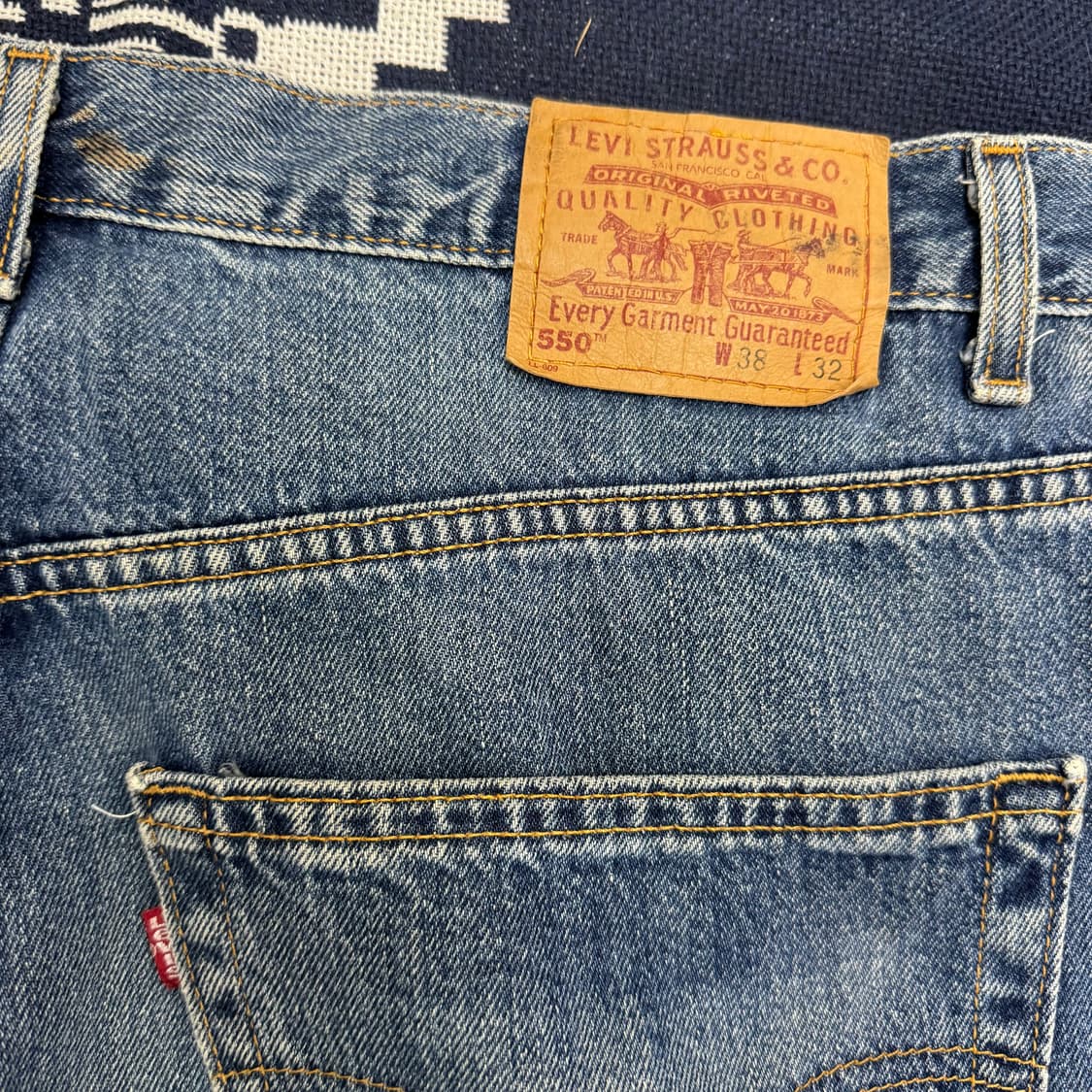 00s 리바이스 550 릴렉스 데님 팬츠 상품이미지9
