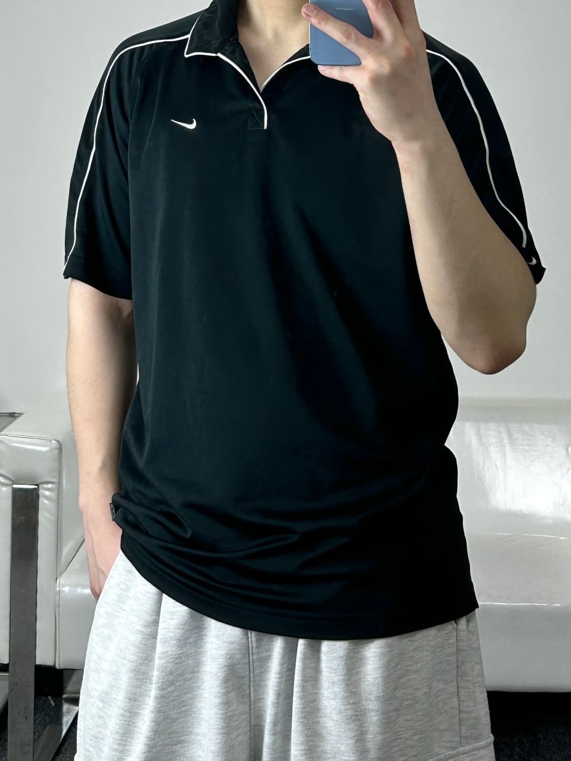 나이키 드라이핏 반팔 카라티 XL  상품이미지2