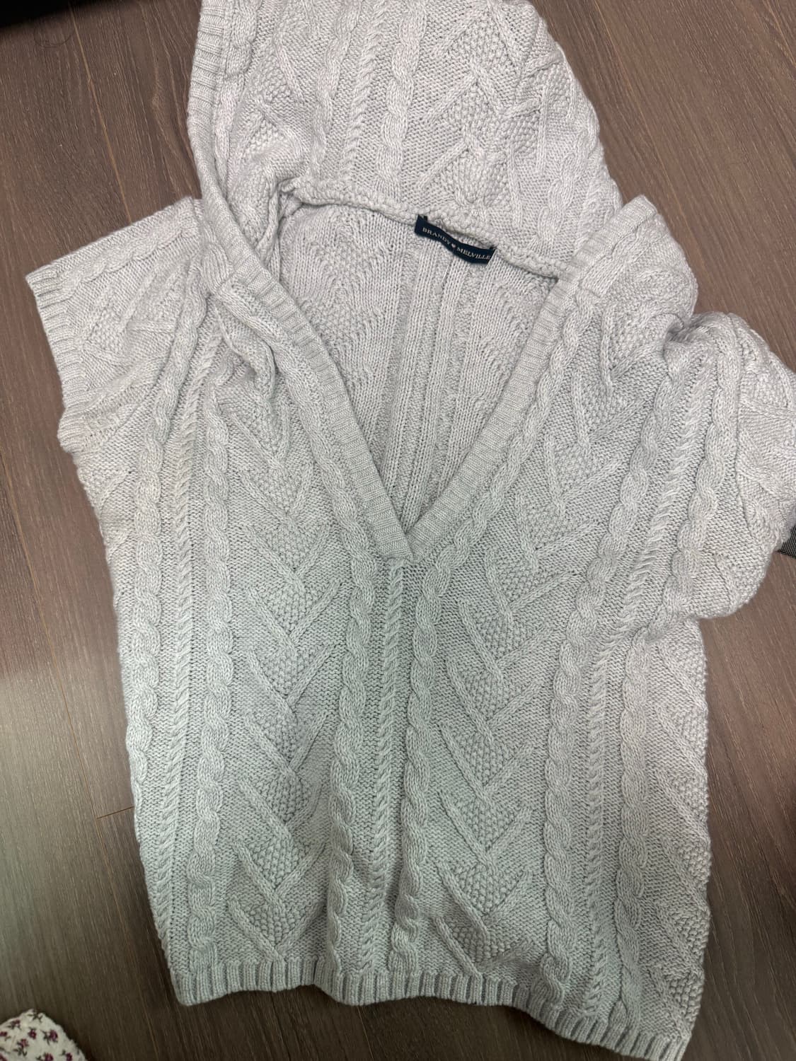 브랜디멜빌 후드 니트 상품이미지3