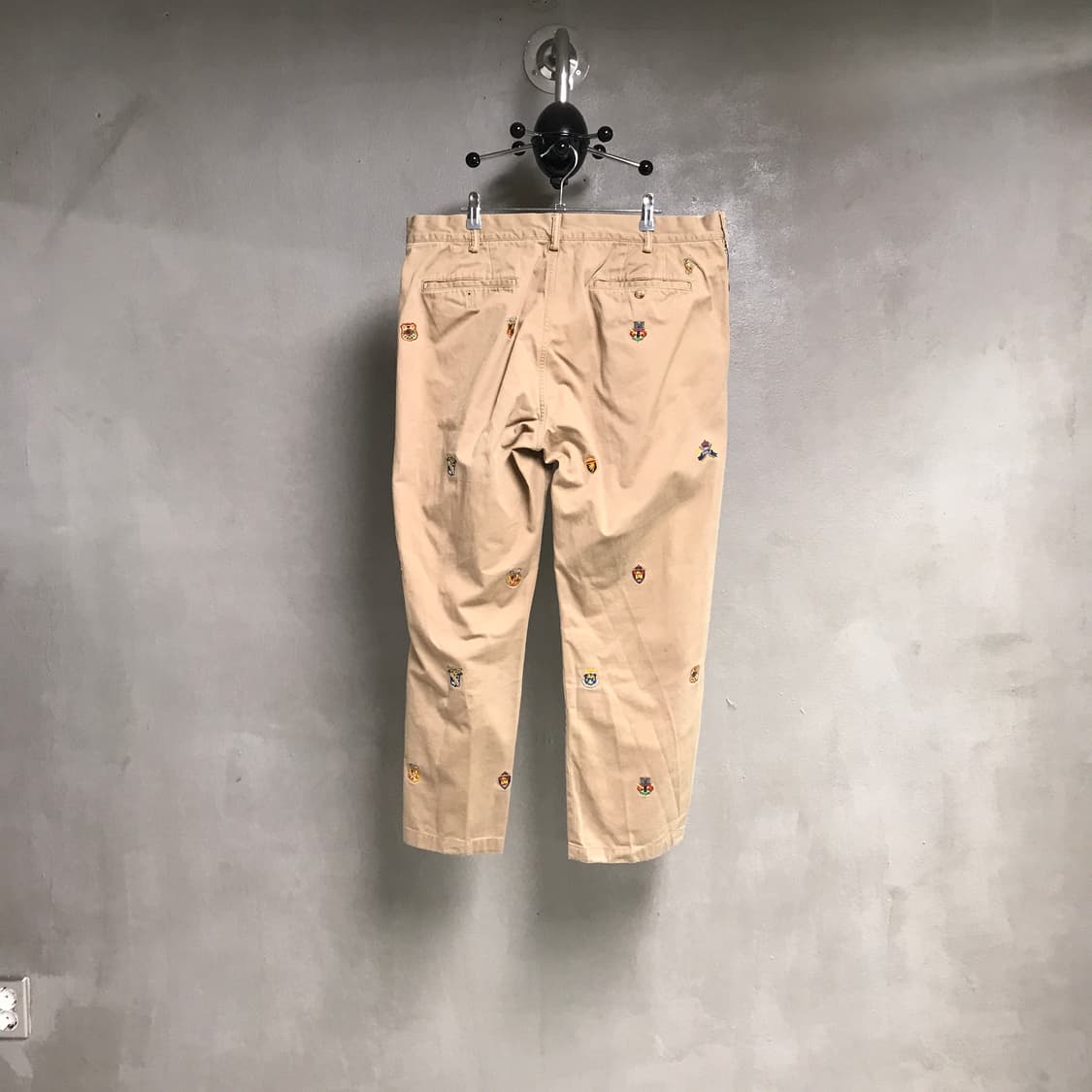 폴로 랄프로렌 멀티 자수 치노 팬츠 베이지 38/34 상품이미지5