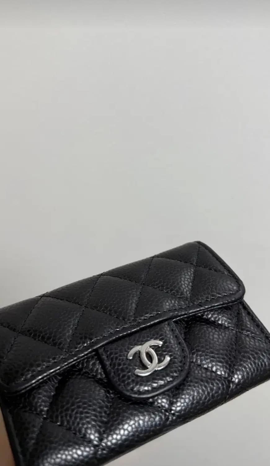 샤넬 클래식 실버은장 카드홀더 판매합니다 상품이미지4