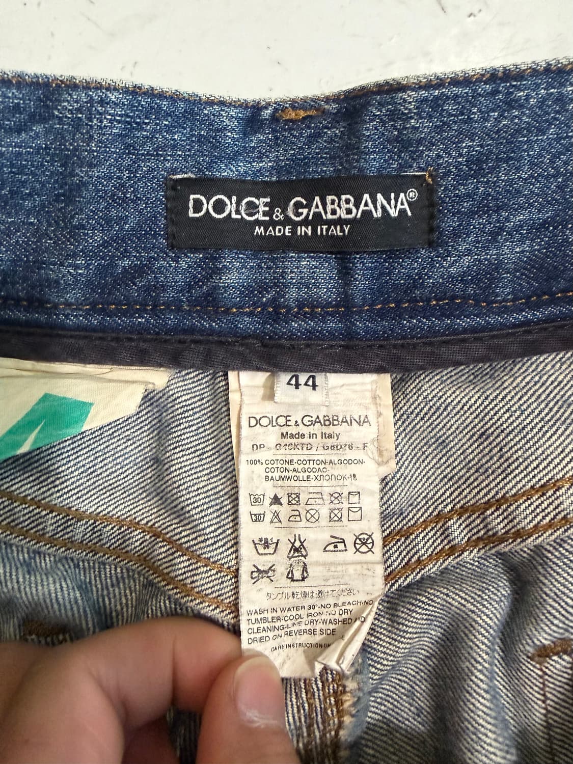 Dolce & Gabbana 워싱 데님 팬츠  상품이미지8