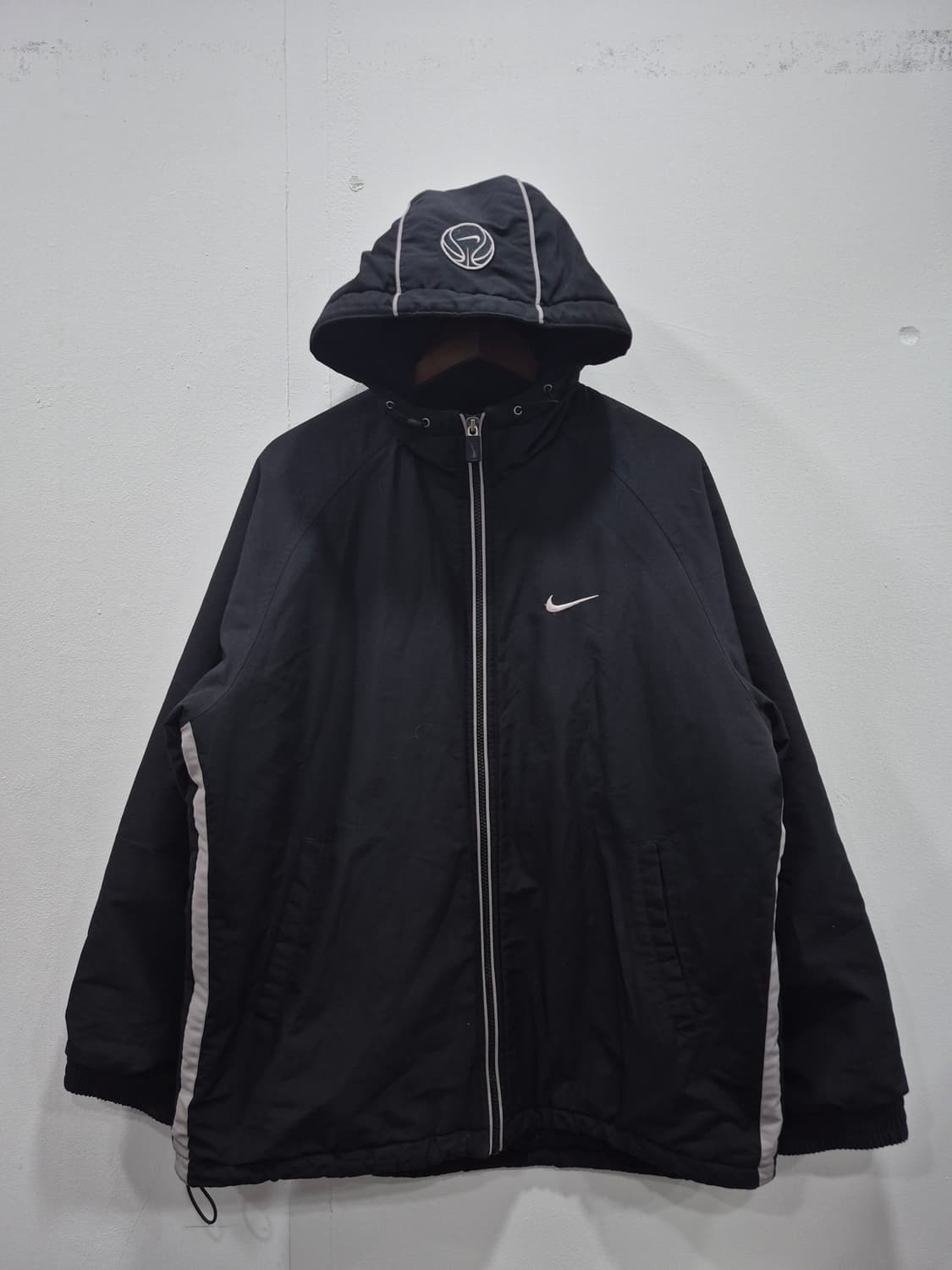 나이키 00s 올드스쿨 스우시 바스켓볼 후드 점퍼 자켓 남성 100사이즈 상품이미지1