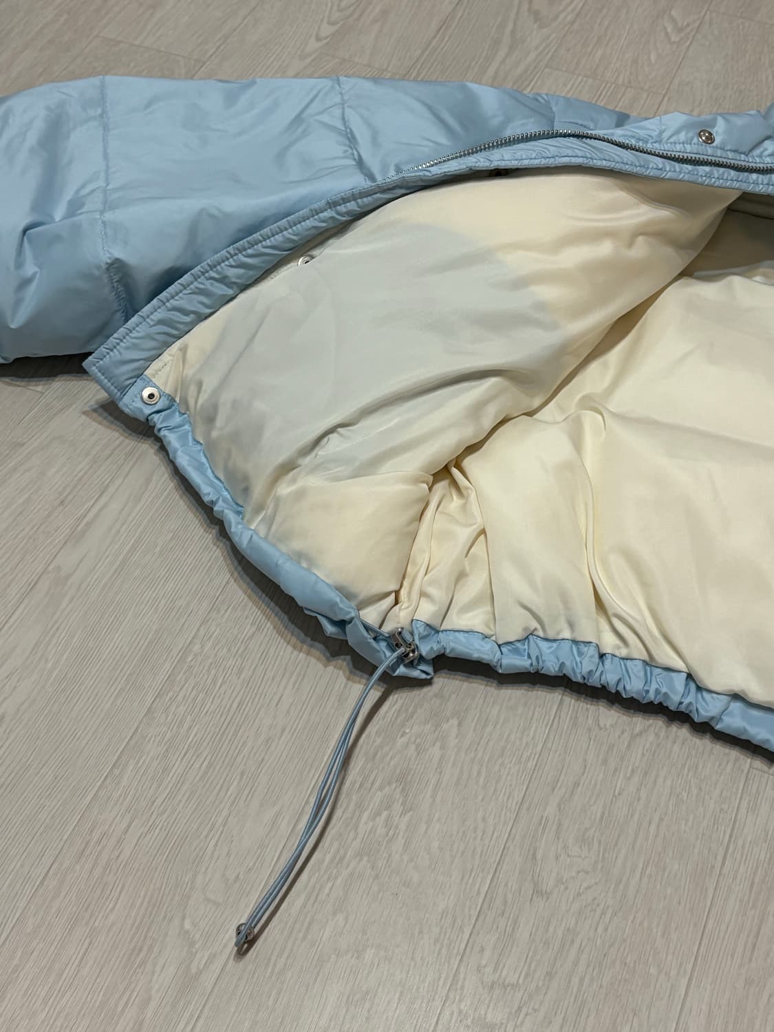 키시닝 패딩 스카이블루  상품이미지5