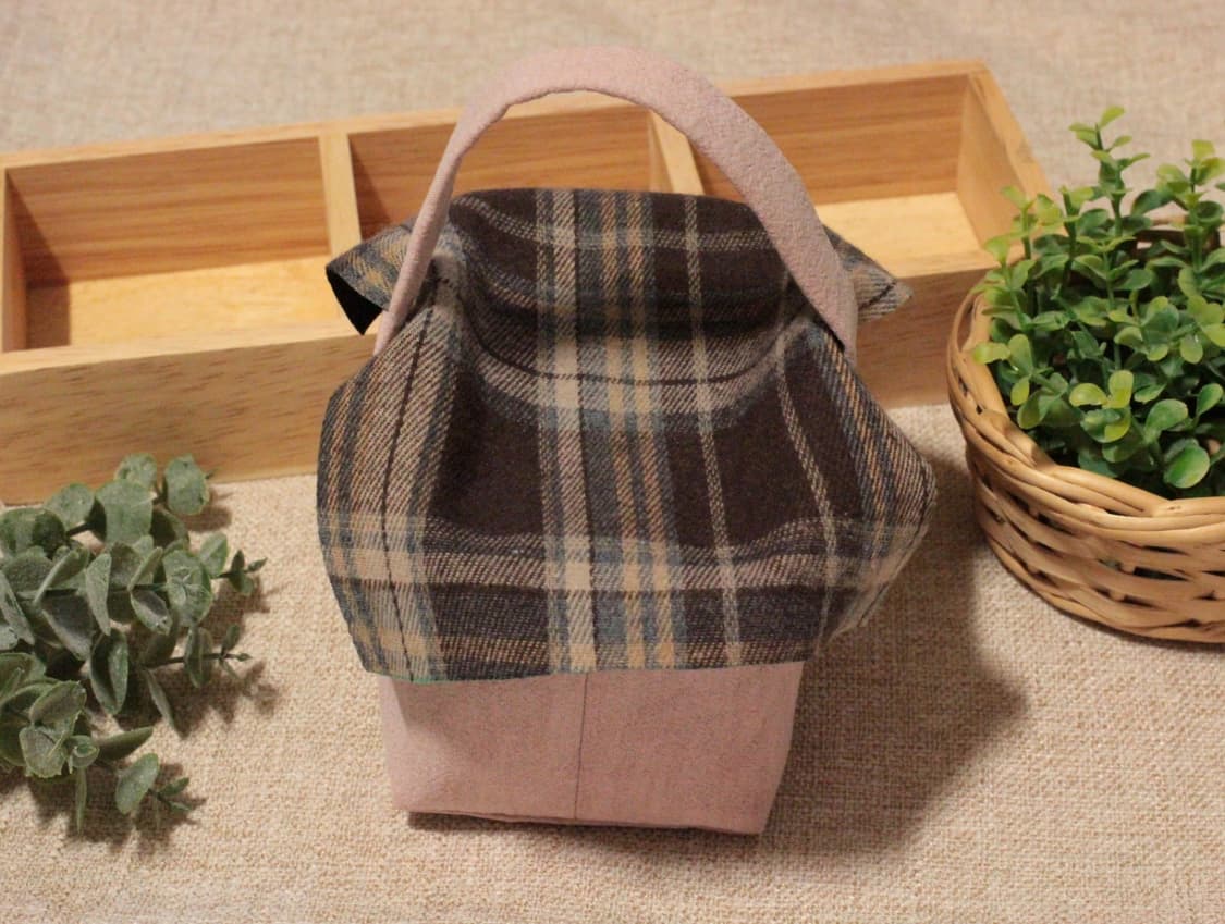 핸드메이드 미니 패브릭 바구니 상품이미지3