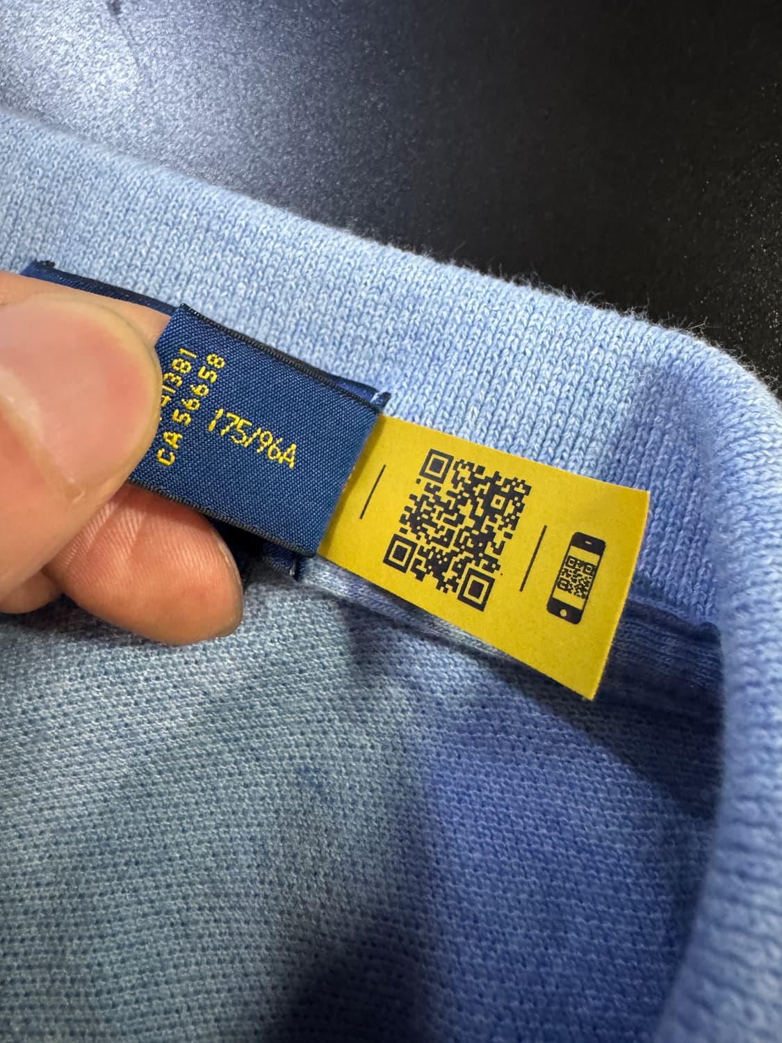 정품인증!! 폴로 랄프로렌 커스텀 슬림핏 긴팔 카라 티셔츠 S ~ M 상품이미지5