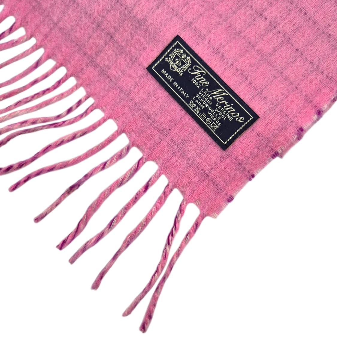 00s 프랑스 꾸레쥬 메리노 울 100% 하운드 머플러 상품이미지4