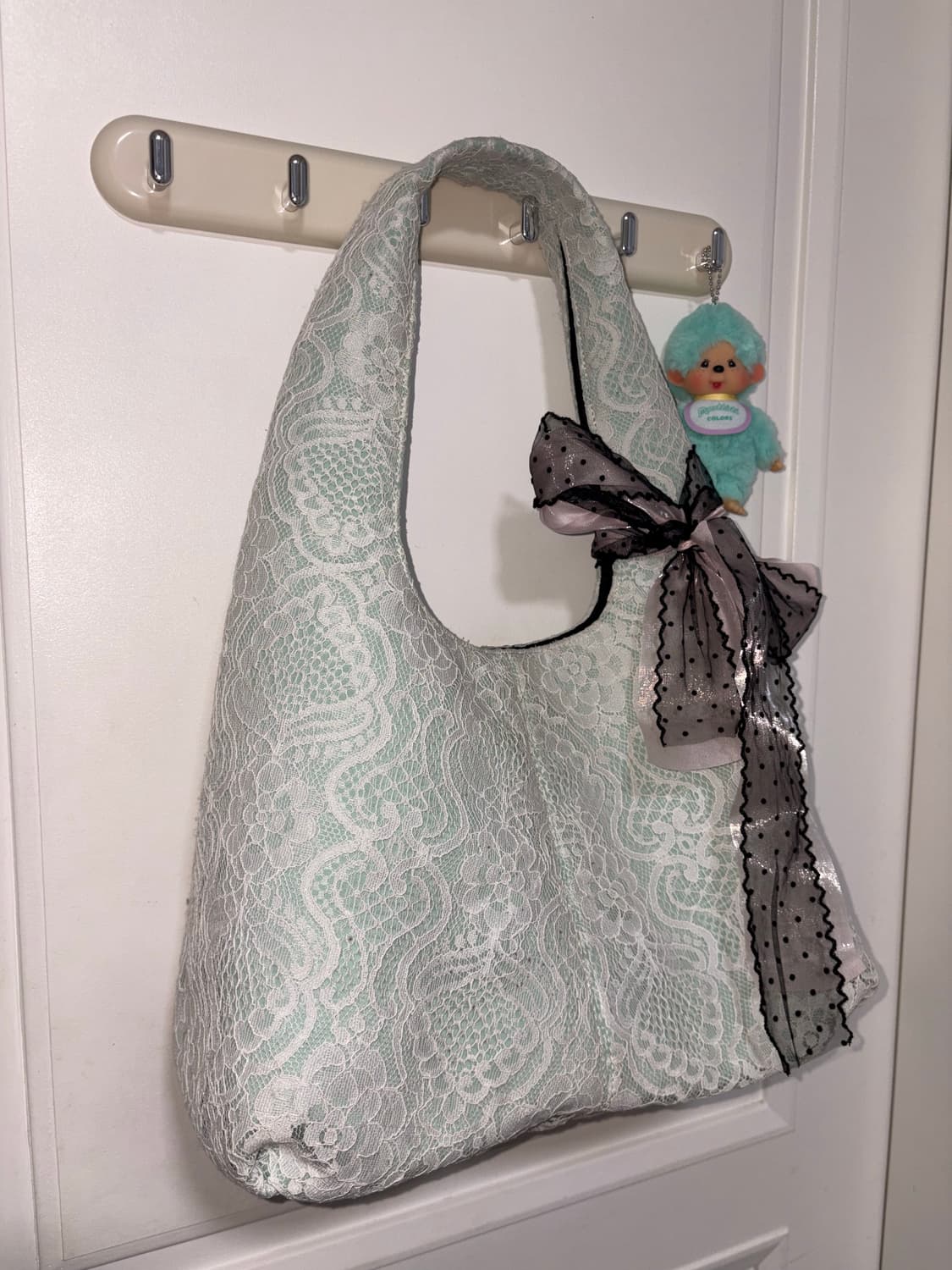 Anna Sui mint lace shoulder bag 상품이미지2