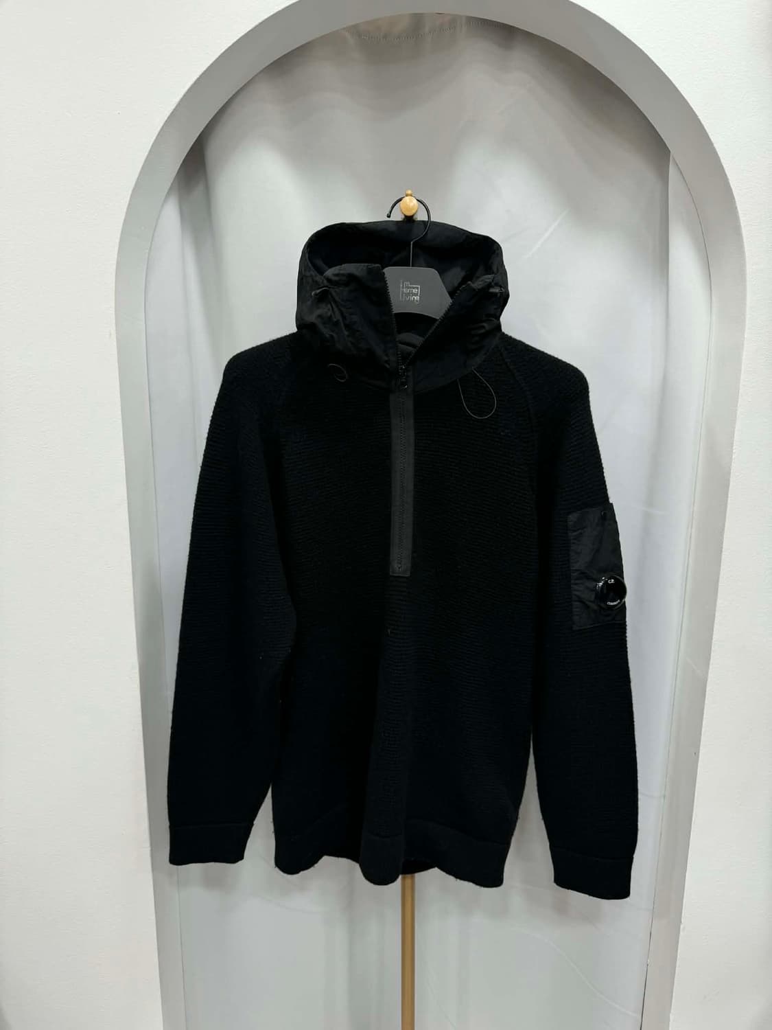 cp컴퍼니 와펜 니트 후드 M  상품이미지1