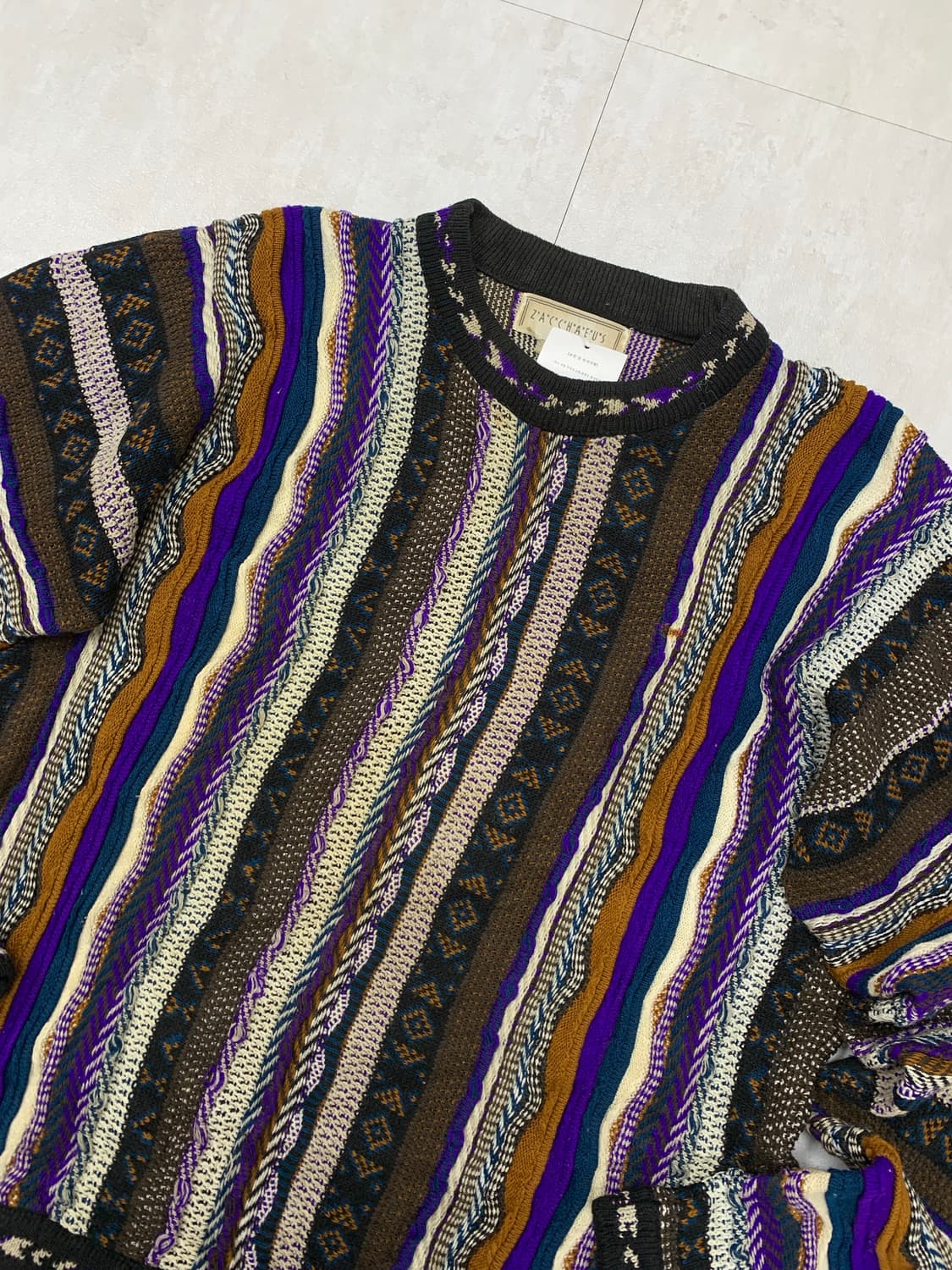 Zacchaeus 케이블 니트 #153 상품이미지2