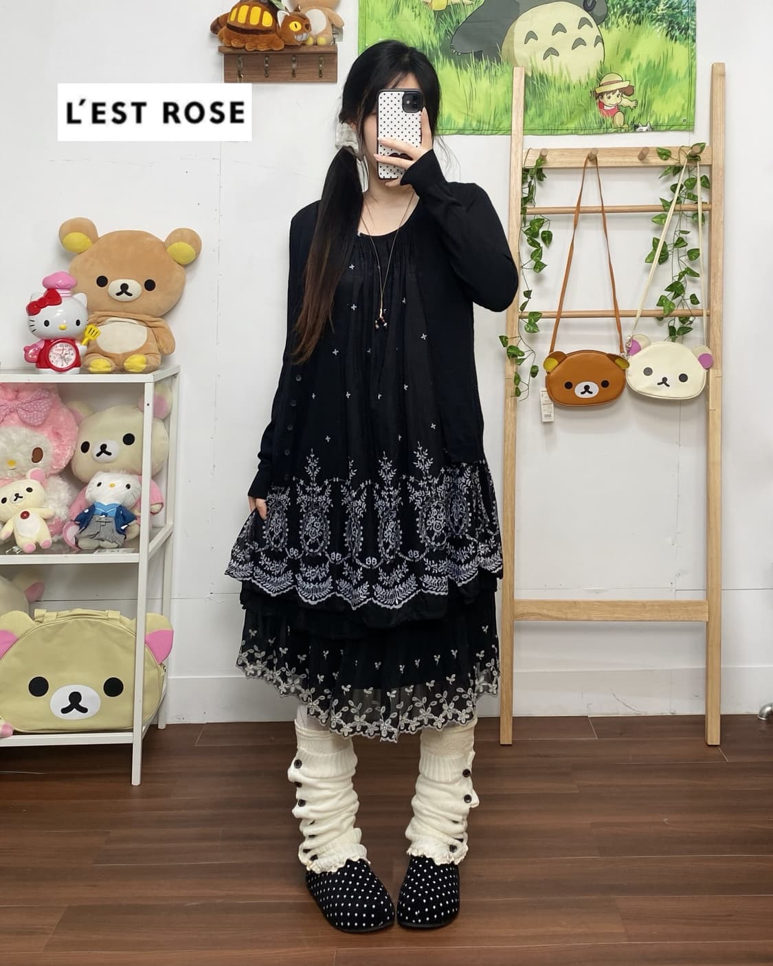 ꒰ঌ 무채색 모리걸 세트 ໒꒱ 상품이미지1