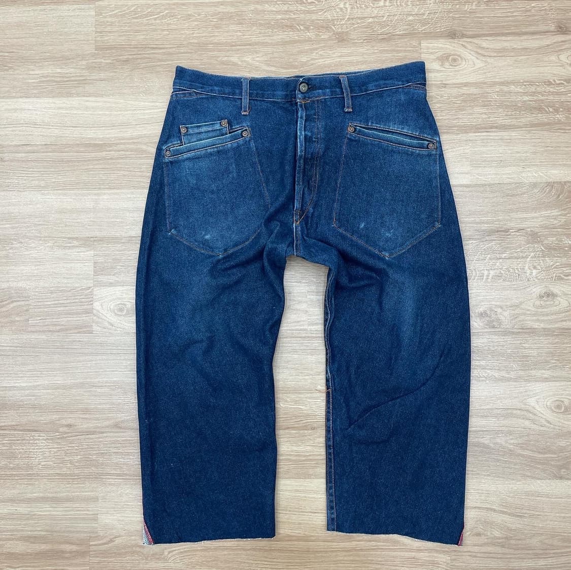 Evisu 와이드 데님 팬츠 (36) 상품이미지3