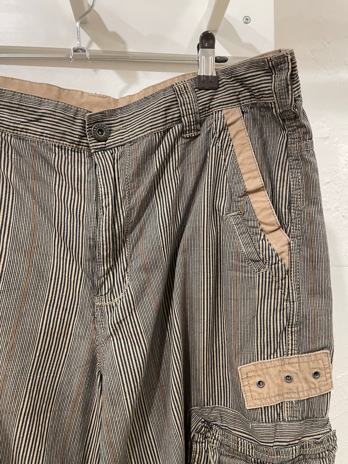 🇺🇸USA vintage stripe bermuda pants 상품이미지7