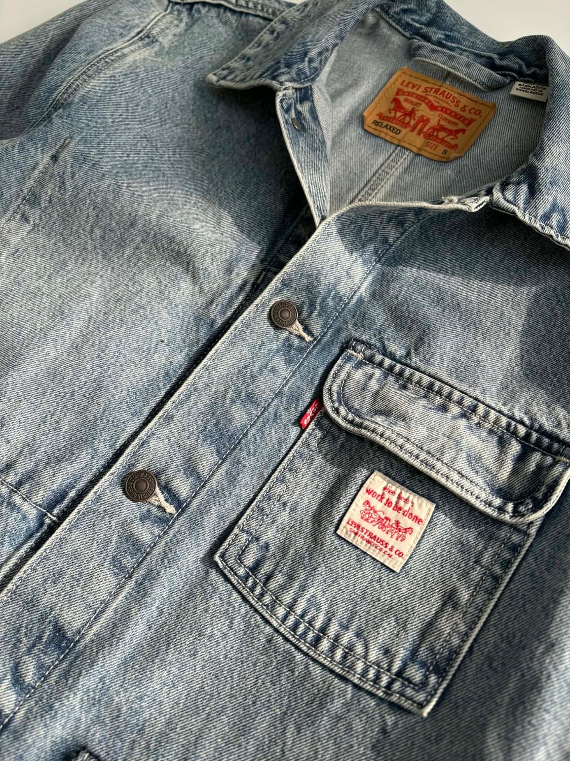 [S] 리바이스 브로드웨이 엔지니어 데님 자켓 상품이미지6