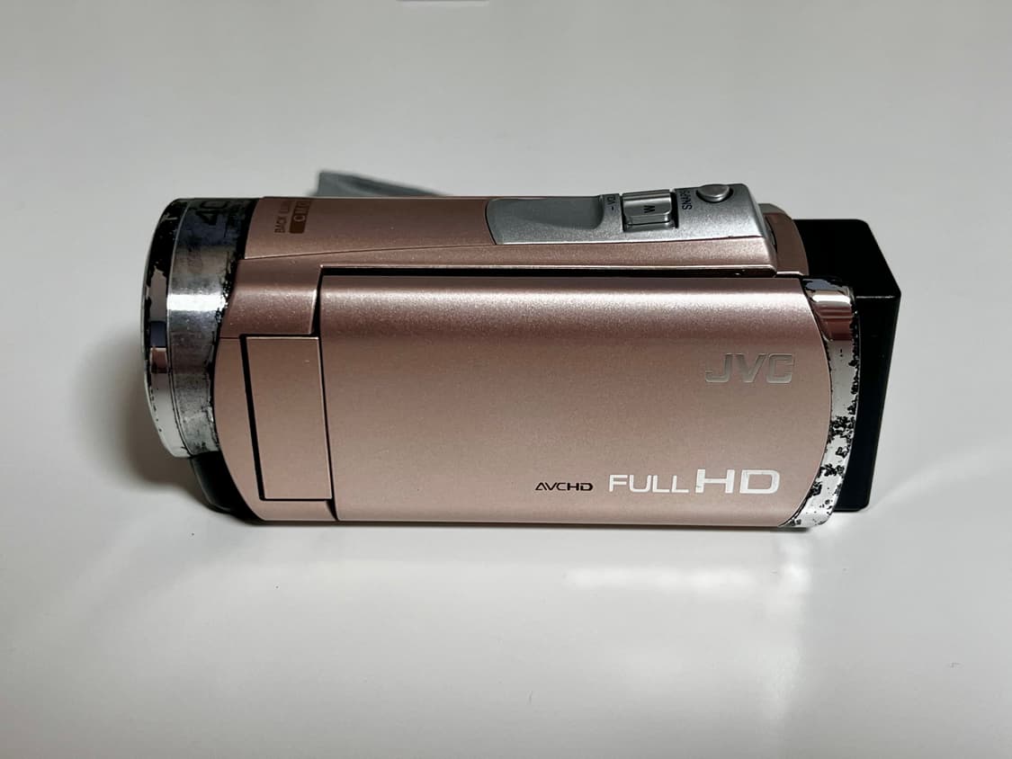 기능 다수/ 최저가/ jvc e600 빈티지 캠코더 로즈골드 상품이미지5