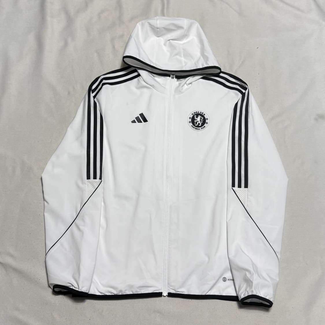 M 아디다스 첼시 화이트 후드 트랙탑 상품이미지2