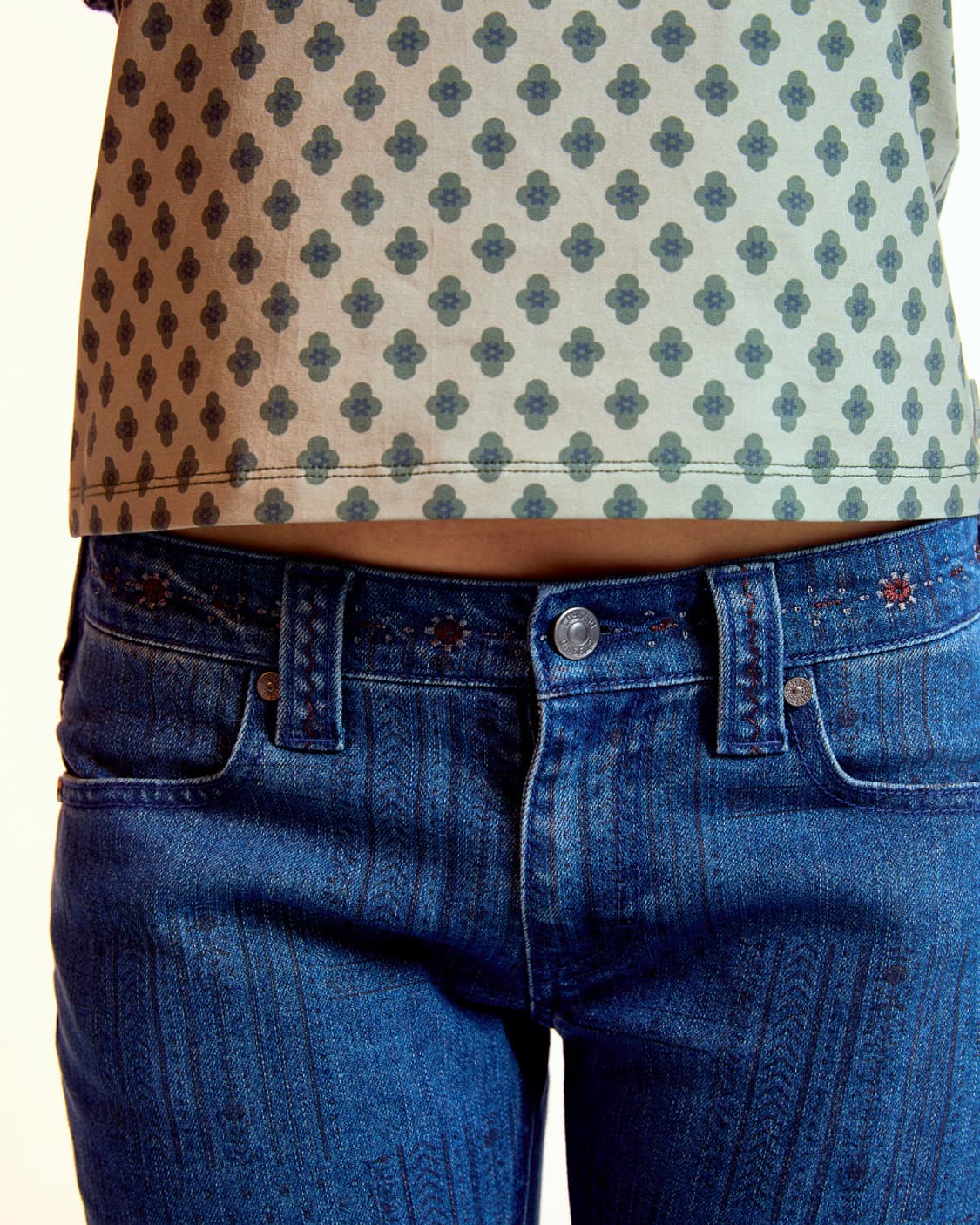 VINTAGE BOOTCUT DENIM PANTS BLUE 상품이미지3