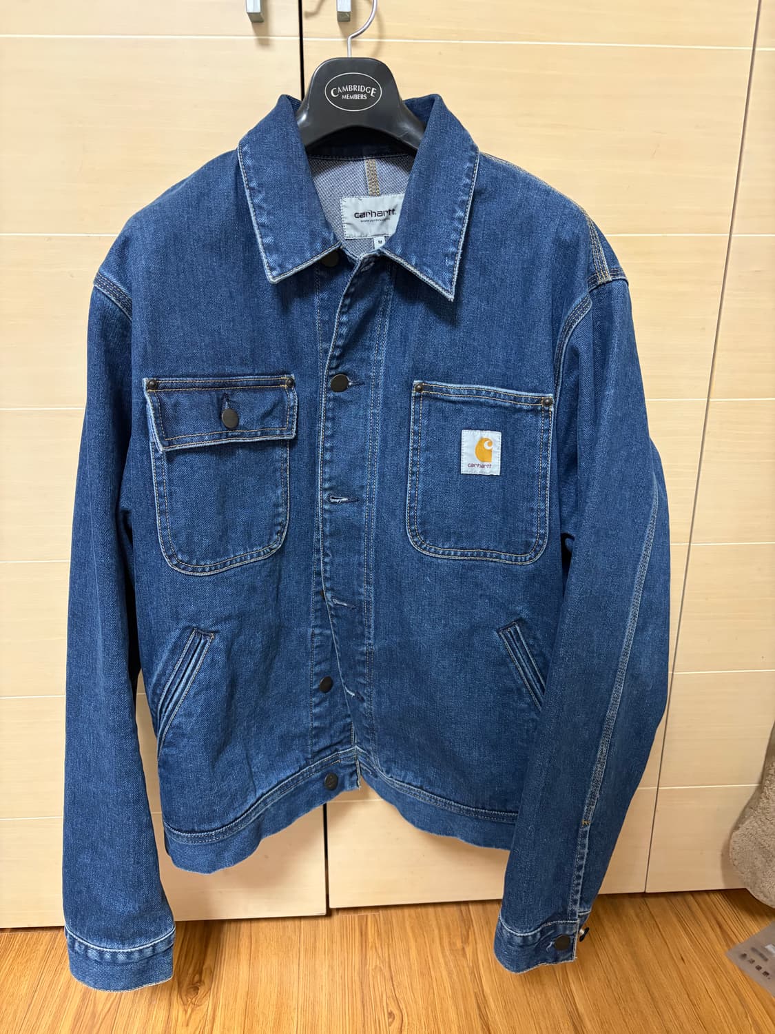 칼하트 윕 wip 데님 청 자켓 M 상품이미지8