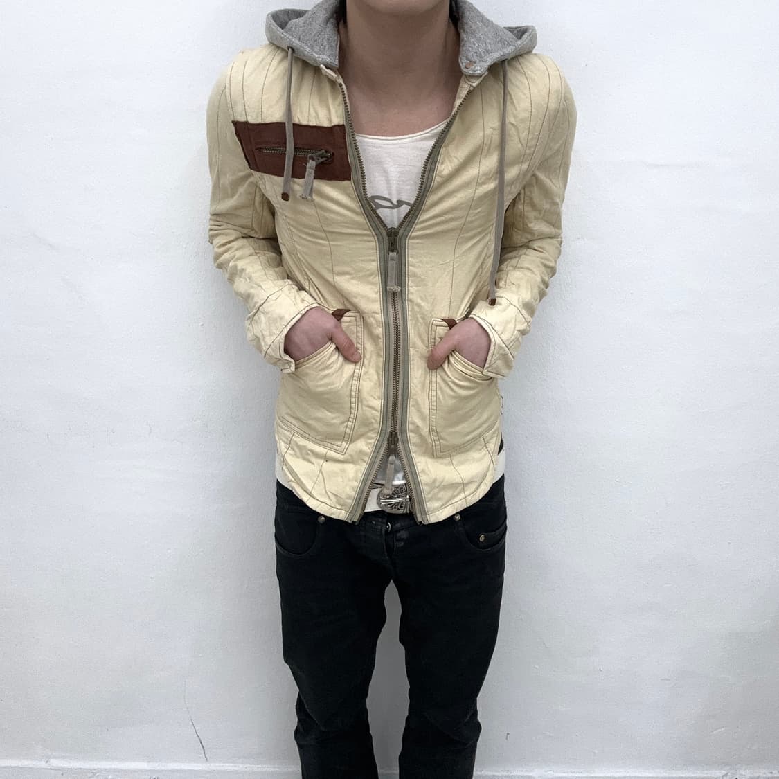 ivory separate hood jacket 상품이미지1