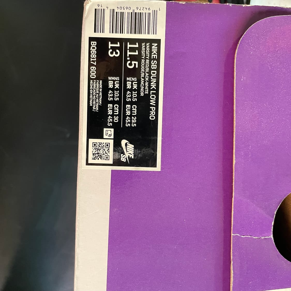 나이키 SB 덩크 로우 프로 시카고 상품이미지6