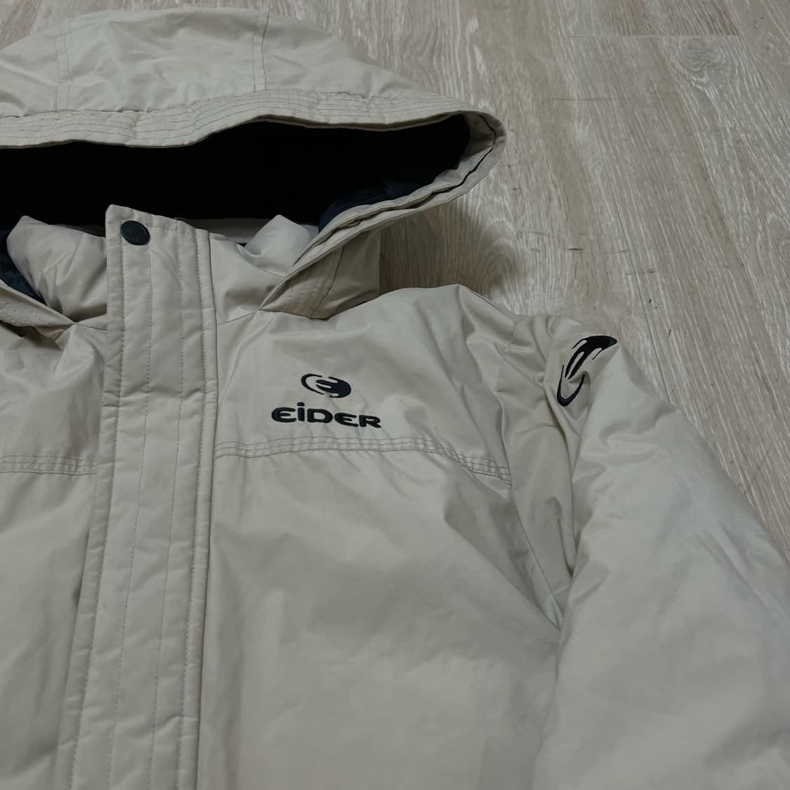 아이더 키즈 덕다운 700 후드 롱패딩 12-13 상품이미지3