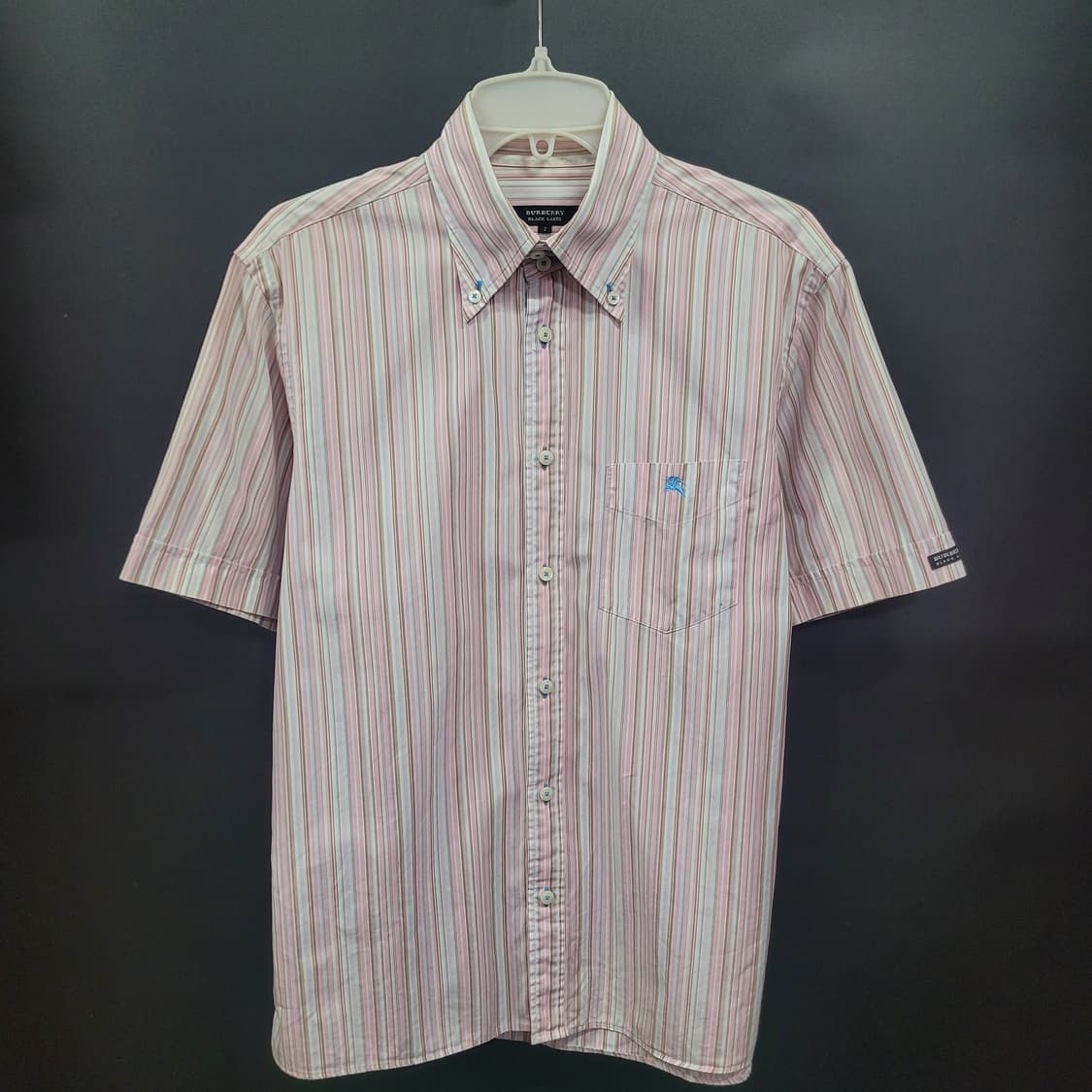 Burberry 버버리 블랙라벨 빈티지 자수로고 셔츠 상품이미지8