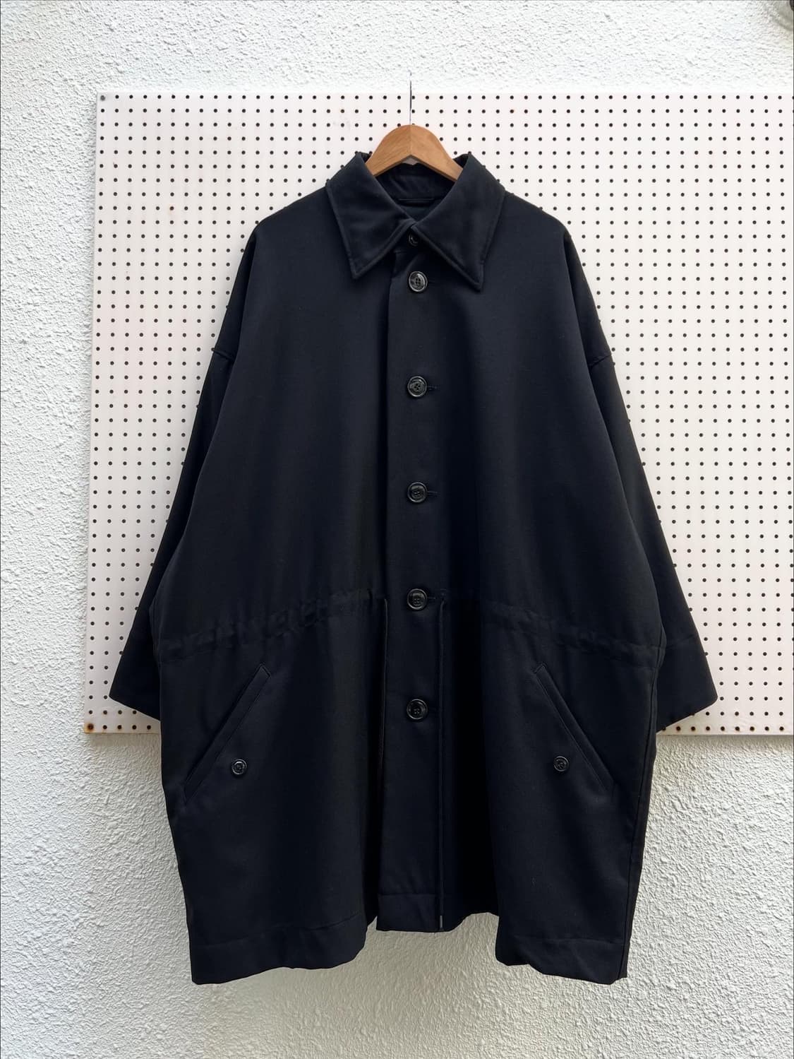 MONITALY USA WIDE SILHOUETTE 모니탈리 밀리터리코트 상품이미지1