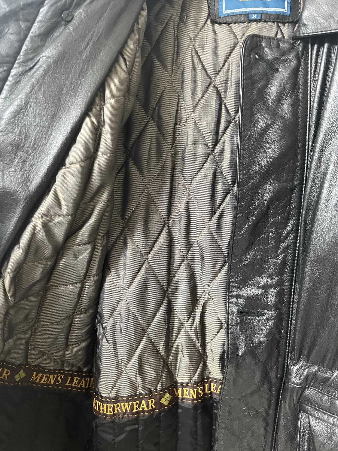 빈티지 레더 자켓 상품이미지3